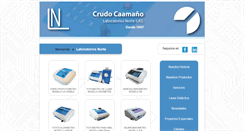 Desktop Screenshot of crudocaamano.com.ar